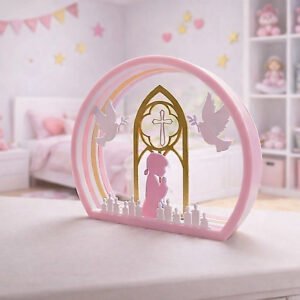 Lembrancinha Batizado Igreja Católica Menino ou Menina Decoração Religiosa