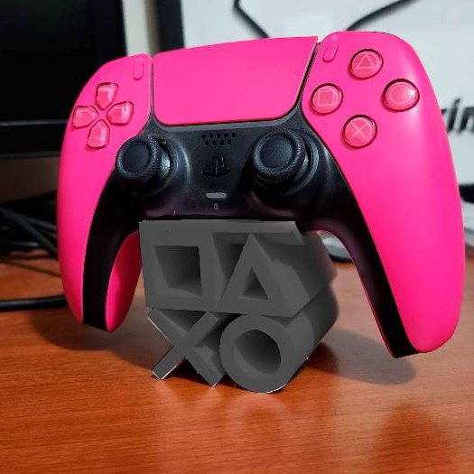 Suporte Controle PS5 – Design Botões Playstation Cores - Imagem 3