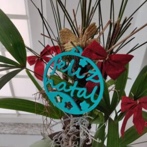 KIT 5 Enfeite de Natal Decoração Festiva com Design Moderno