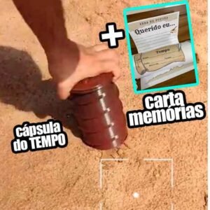 Cápsula do Tempo + Cartinha para Personalizar Memórias