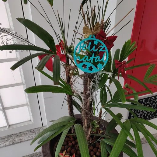 KIT 5 Enfeite de Natal Decoração Festiva com Design Moderno - Imagem 2